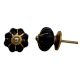 Black Gold Line Medium Knob